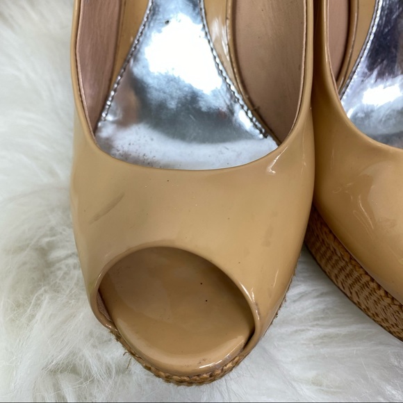 Gucci Vitello Vernice Soft Sable wedge sandal - Picture 12 of 14